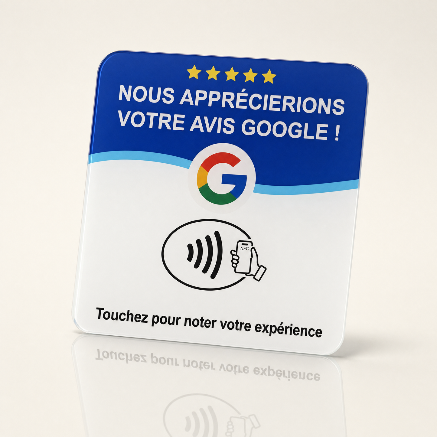 Plaque NFC google