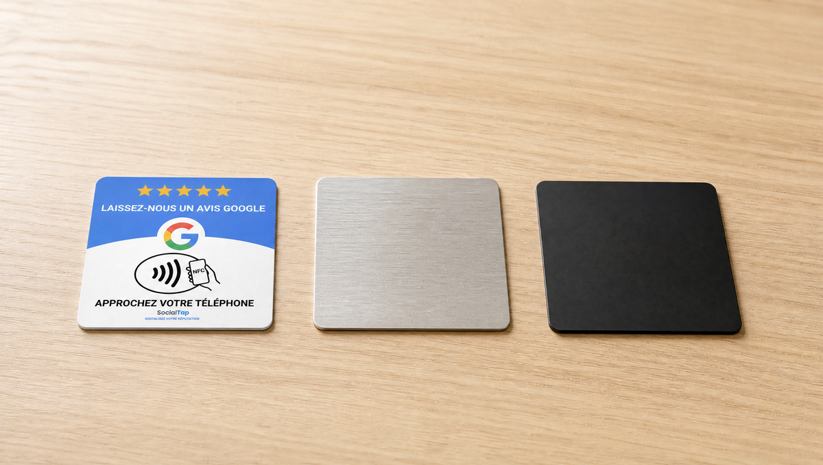 Prix d'une plaque NFC avis Google en 2026 : le vrai budget